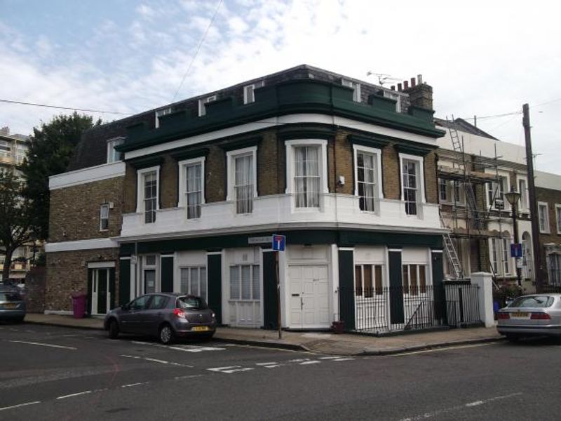 Katherine Wheel London E1 taken Sept 2013. (Pub, External, Key). Published on 12-11-2013