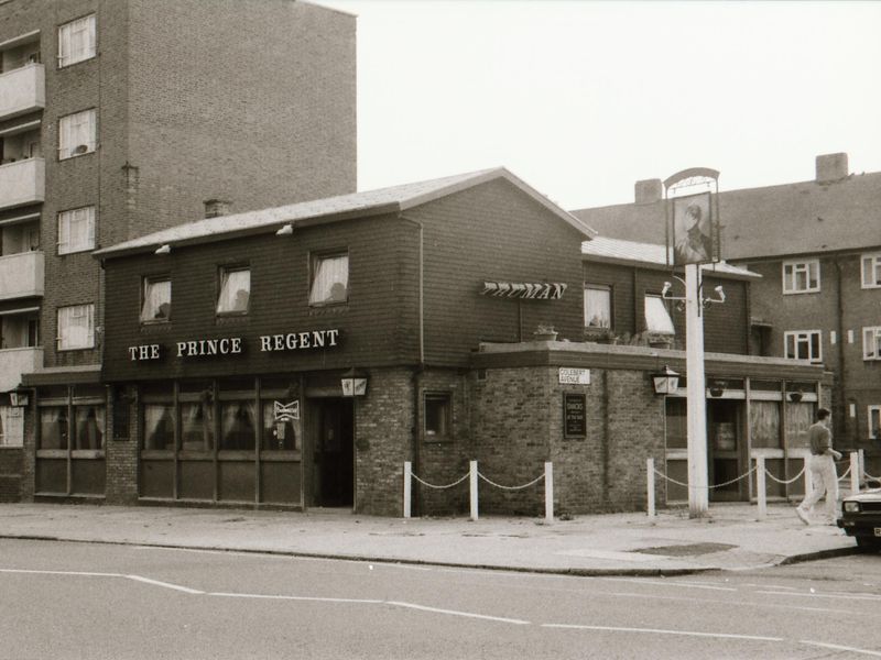E1-Prince Regent taken Aug 1989.jpg. (Pub, External, Key). Published on 02-01-2018