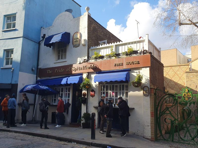 Pride of Spitalfields London E1 25/03/2023 (Photo: Pete Horn). (Pub, Key). Published on 22-04-2023
