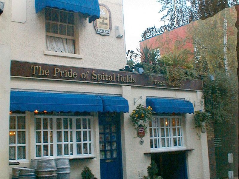 Pride of Spitalfields London E1.. (Pub, External). Published on 03-11-2022 