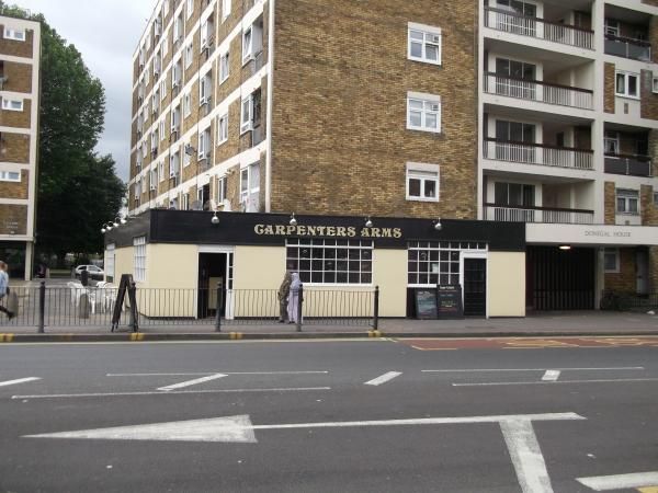 Carpenters Arms London E1 taken Aug 2013. (Pub, External, Key). Published on 19-11-2013