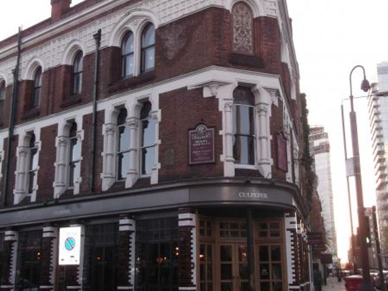 Culpeper London E1 taken Nov 2015. (Pub, External). Published on 06-12-2015
