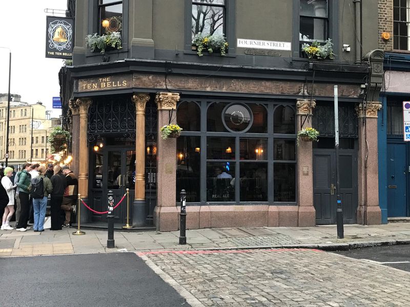Ten Bells London E1 2024. (External, Key). Published on 22-06-2024