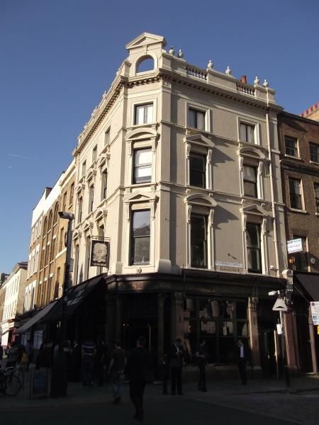 Ten Bells London E1 taken April 2014. (Pub, External, Key). Published on 01-05-2014