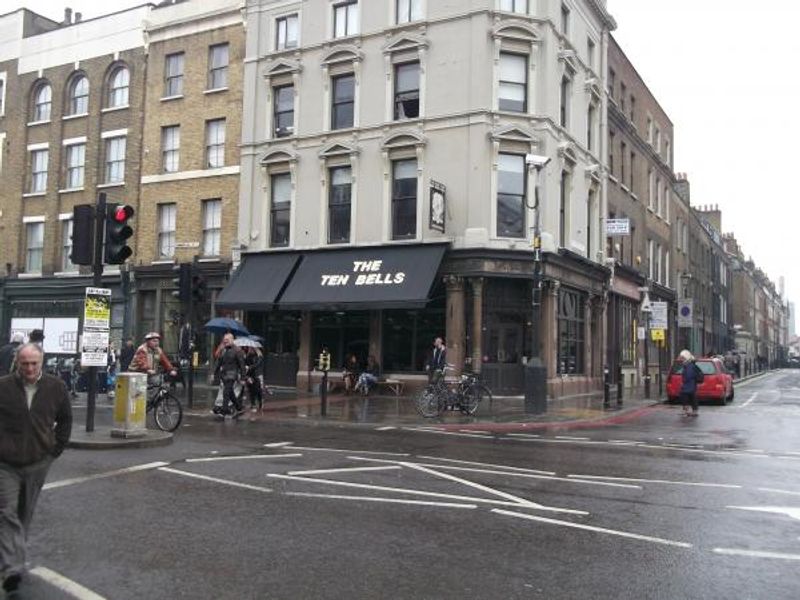 Ten Bells London E1 taken April 2014. (Pub, External). Published on 01-05-2014