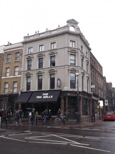 Ten Bells London E1 taken April 2014. (Pub, External). Published on 01-05-2014