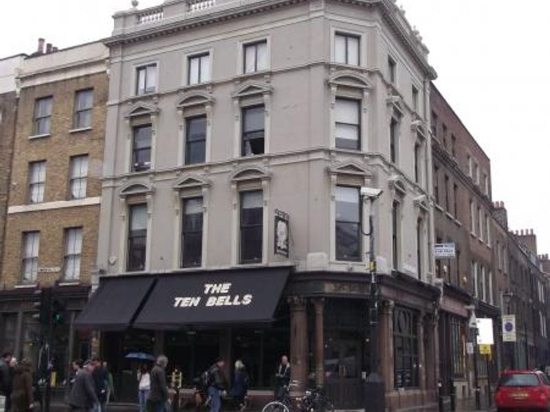Ten Bells London E1 taken April 2014. (Pub, External). Published on 01-05-2014 