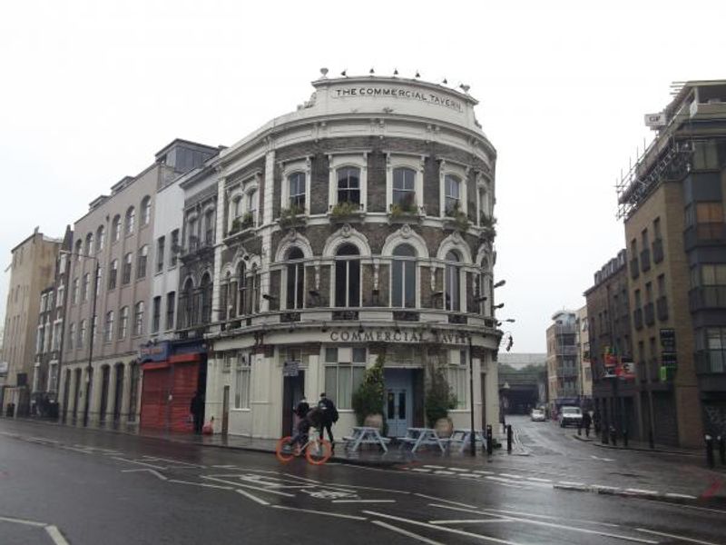 Commercial Tavern London E1 taken April 2014. (Pub, External). Published on 30-04-2014