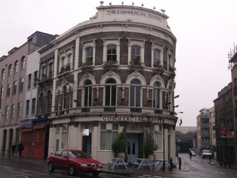 Commercial Tavern London E1 taken April 2014. (Pub, External). Published on 30-04-2014
