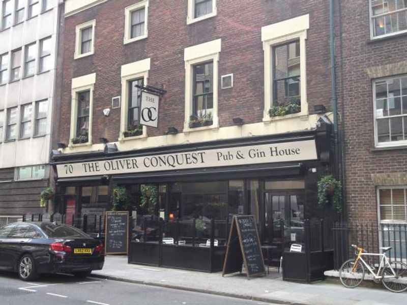Oliver Conquest London E1 taken April 2014. (Pub, External, Key). Published on 20-04-2014