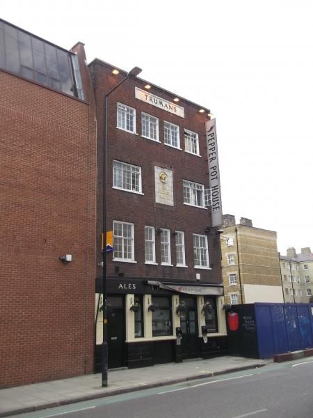 Pepper Pot London E1 taken April 2014. (Pub, External, Key). Published on 20-04-2014