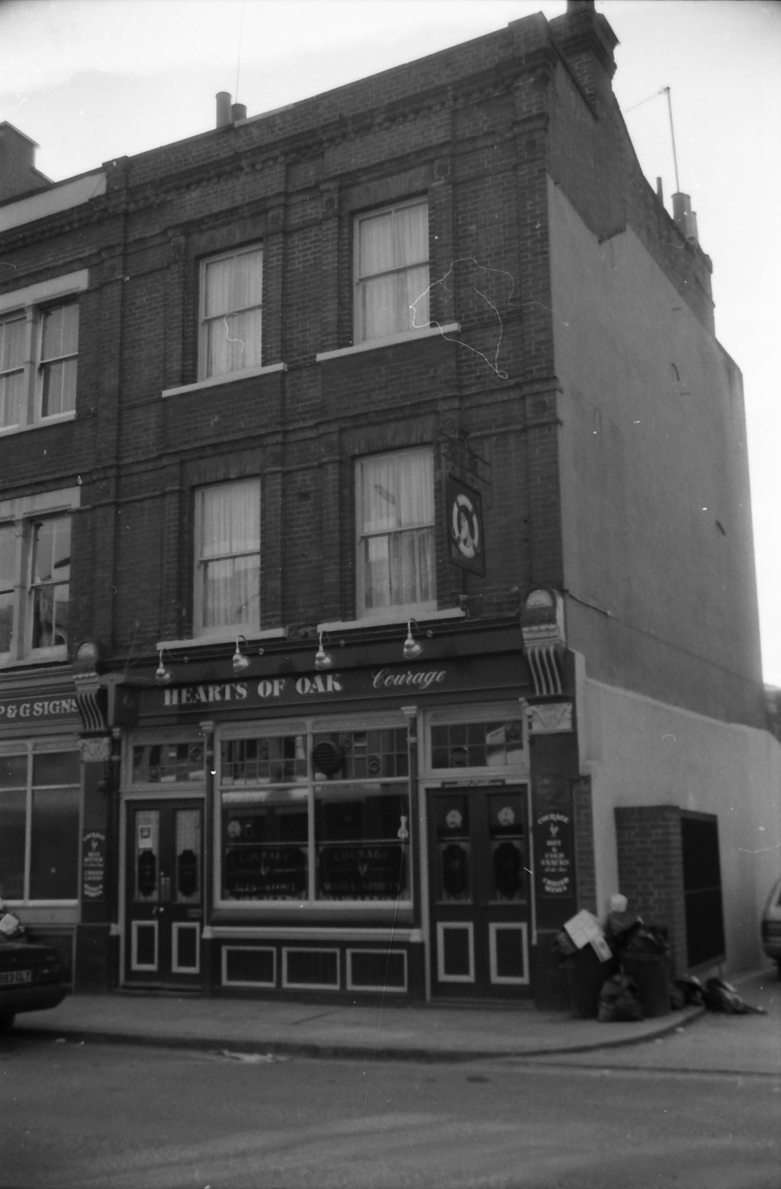 E1-Hearts Of Oak taken Oct 1988.jpg. (Pub, External, Key). Published on 28-12-2017