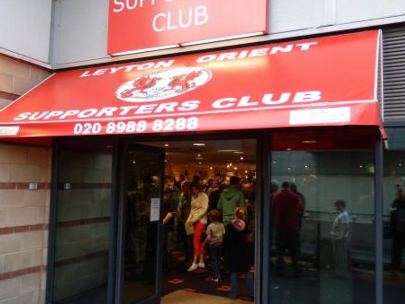 Leyton Orient Supporters Club London E10.. (External, Bar). Published on 05-08-2013 