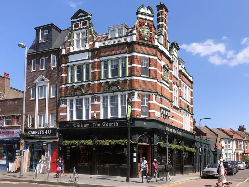 William the Fourth London E10-20250615. (Pub, External, Key). Published on 14-07-2025