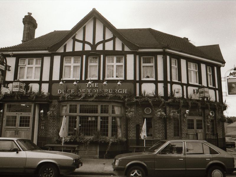 Duke of Edinburgh London E11 taken in May 1994. (Pub, External). Published on 06-10-2018