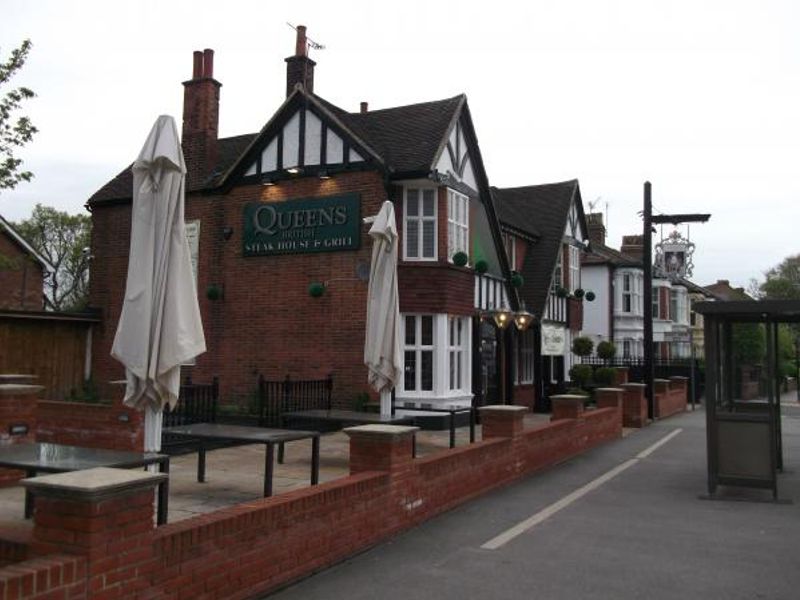 British Queen  London E11. (Pub, External). Published on 03-11-2013