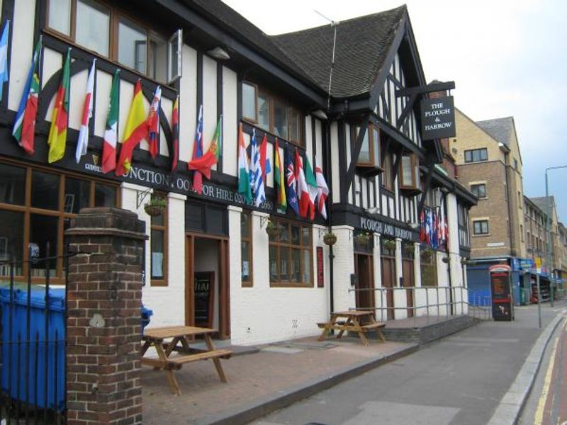 Plough & Harrow  London E11. (Pub, External). Published on 04-11-2013