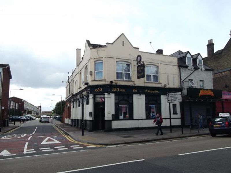 William the Conqueror London E12 June 2012. (Pub, External). Published on 04-11-2013