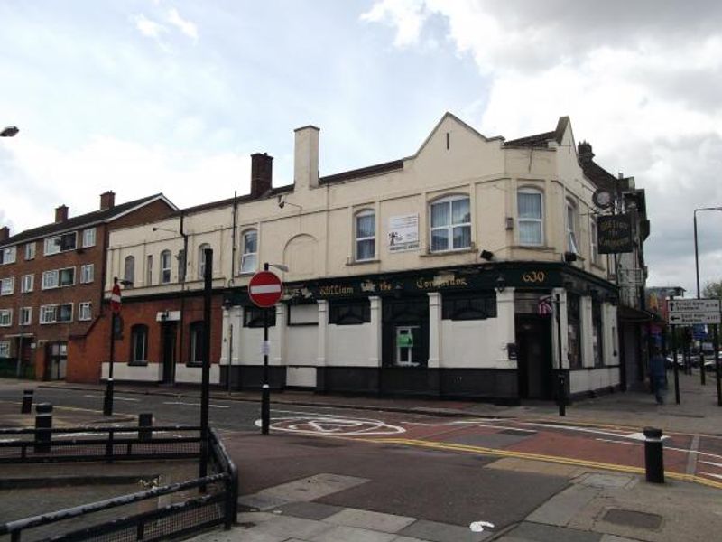 William the Conqueror London E12 June 2012. (Pub, External). Published on 04-11-2013
