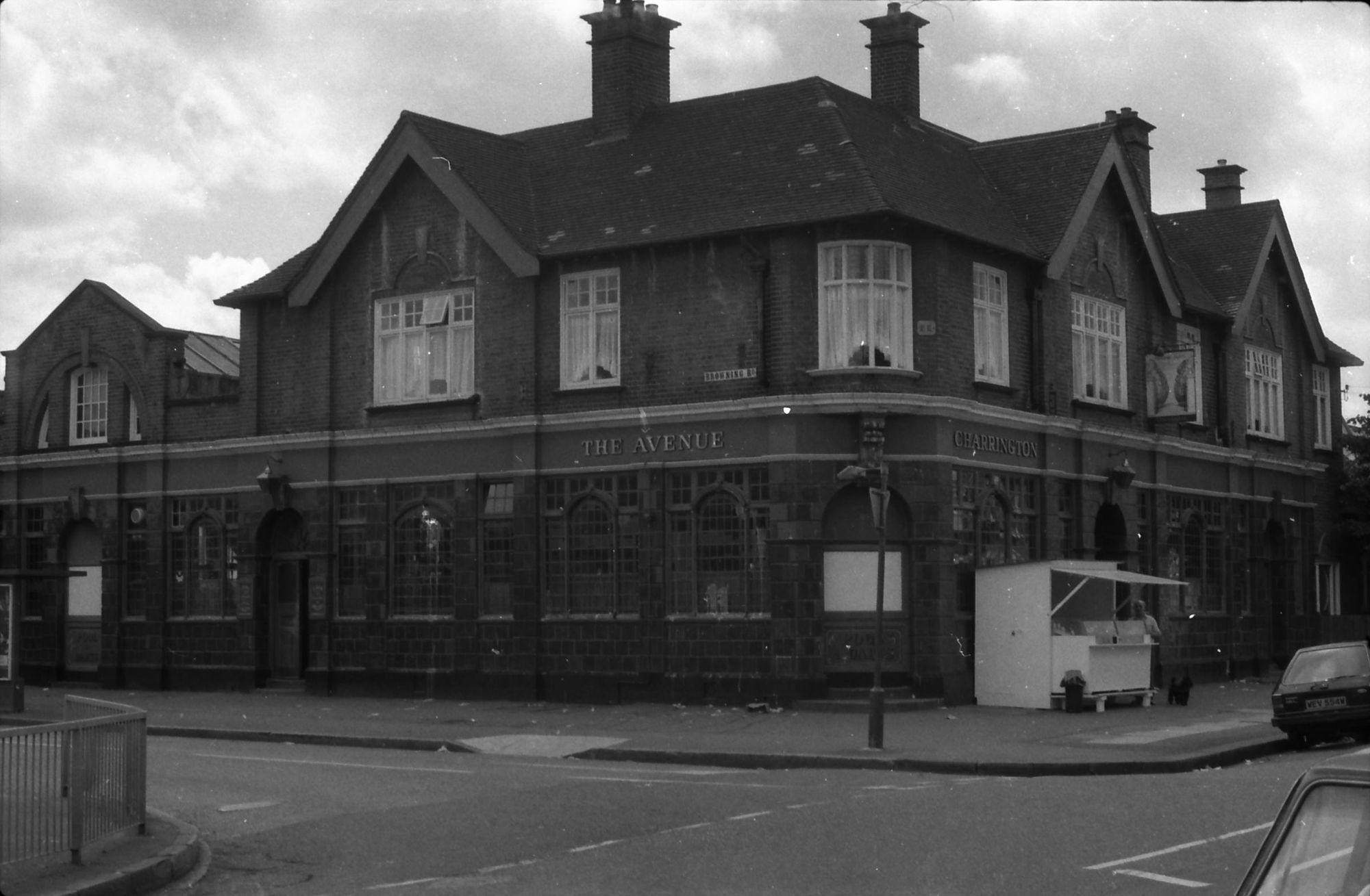Avenue London E12 taken in 1987.. (Pub, External, Key). Published on 06-10-2018