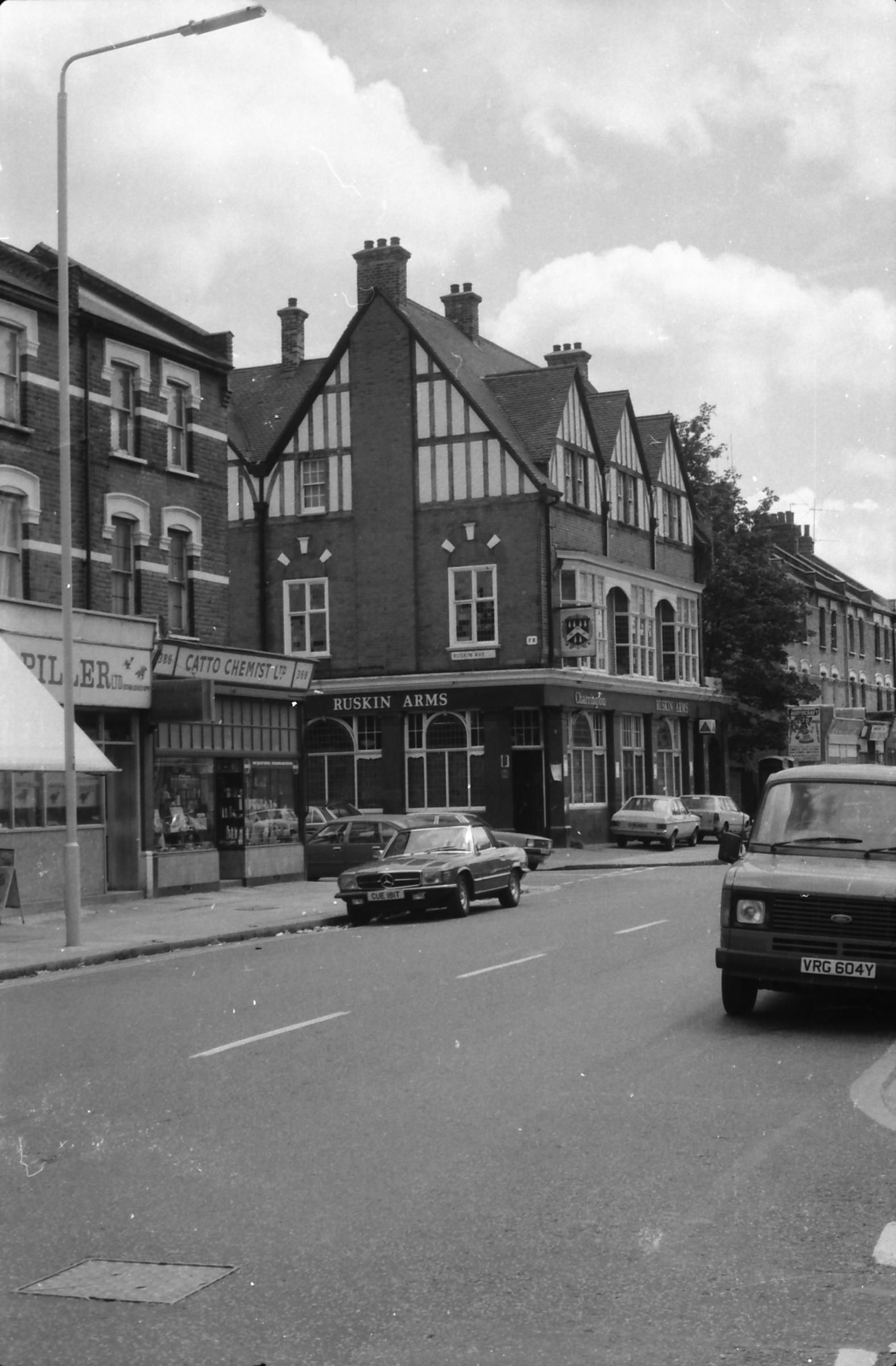 Ruskin Arms London E12 taken in 1987.. (Pub, External). Published on 06-10-2018