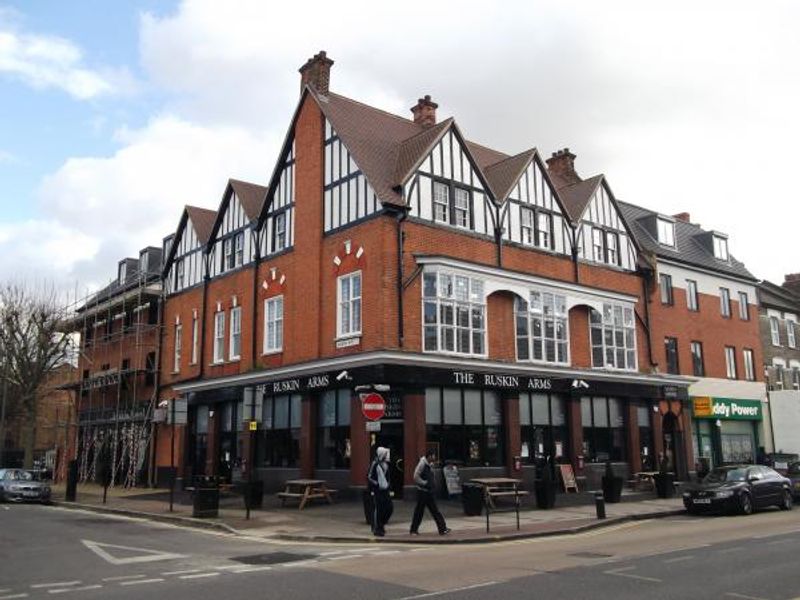 Ruskin Arms taken Feb 2014. (Pub, External). Published on 06-04-2014