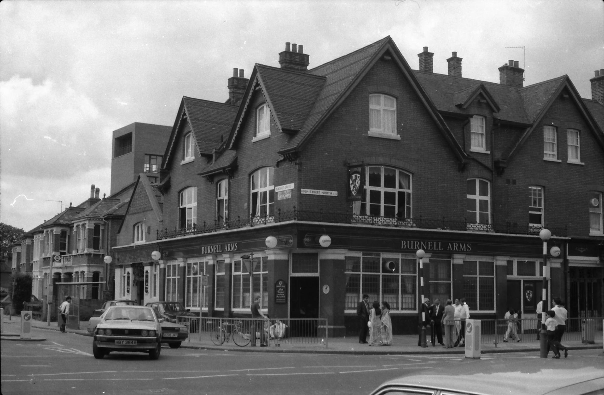 Burnell Arms London E12 taken in 1987.. (Pub, External). Published on 06-10-2018