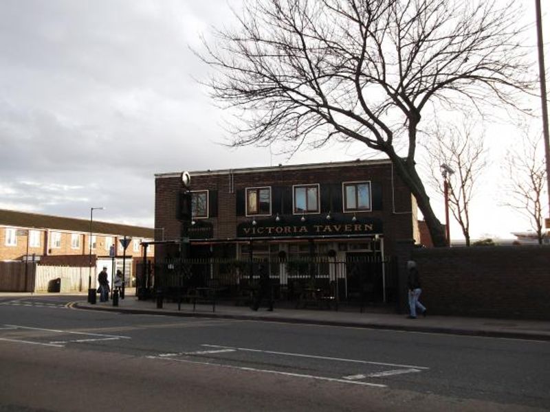 Victoria Tavern London E13 taken Feb 2014. (Pub, External, Key). Published on 06-04-2014