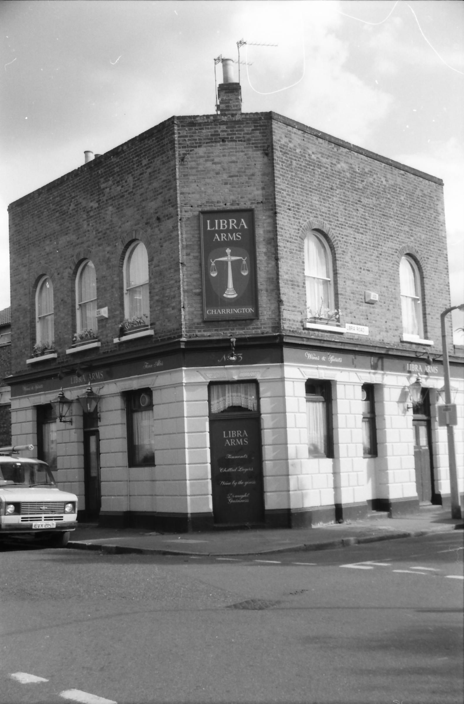 Libra Arms London E13 taken in Sept 1988.. (Pub, External, Key). Published on 06-10-2018