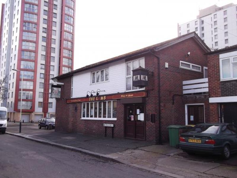 Lamb London E13 taken Feb 2014. (Pub, External). Published on 06-04-2014