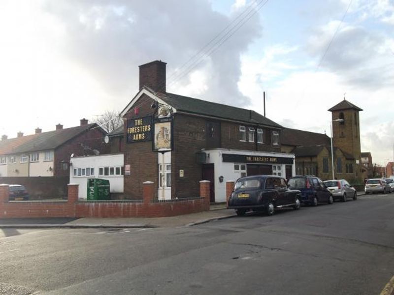 Foresters Arms London E13 taken Feb 2014. (Pub, External, Key). Published on 06-04-2014