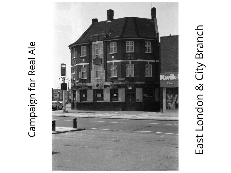 Red House London E13 July 1987.. (Pub, External). Published on 07-01-2022