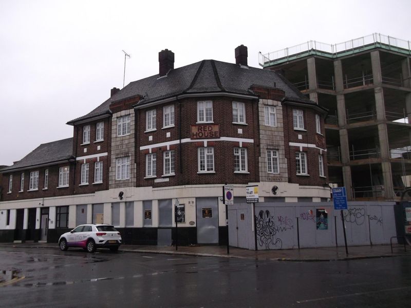 Red House London E13-20211229.. (Pub, External). Published on 08-01-2022
