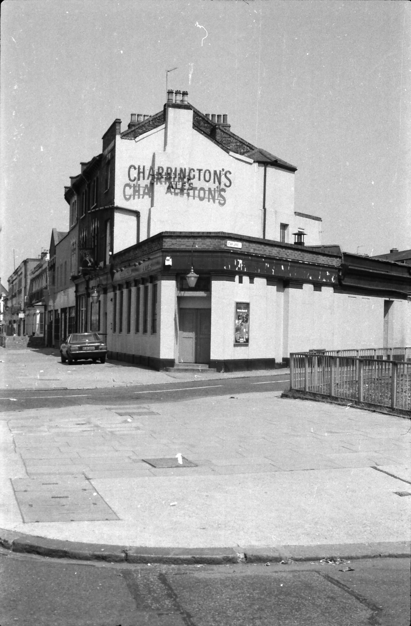 Raffles London E13 taken in July 1987.. (Pub, External, Key). Published on 06-10-2018