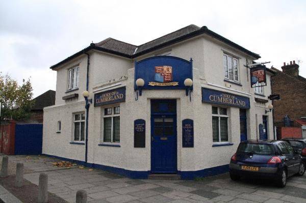 Duke of Cumberland London E13. (Pub, External). Published on 05-11-2013