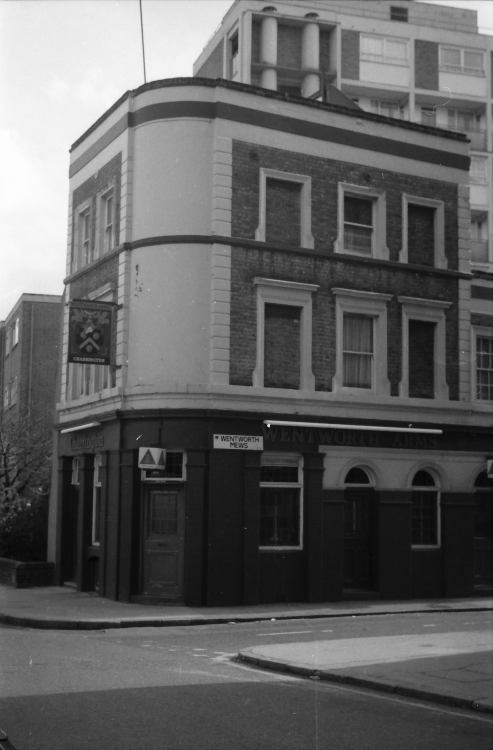 Wentworth Arms London E3 taken 19-4-1987. (Pub, External). Published on 28-03-2018