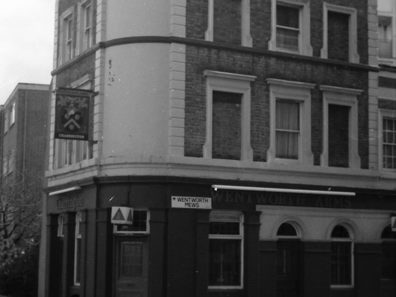 Wentworth Arms London E3 taken 19-4-1987. (Pub, External). Published on 28-03-2018 