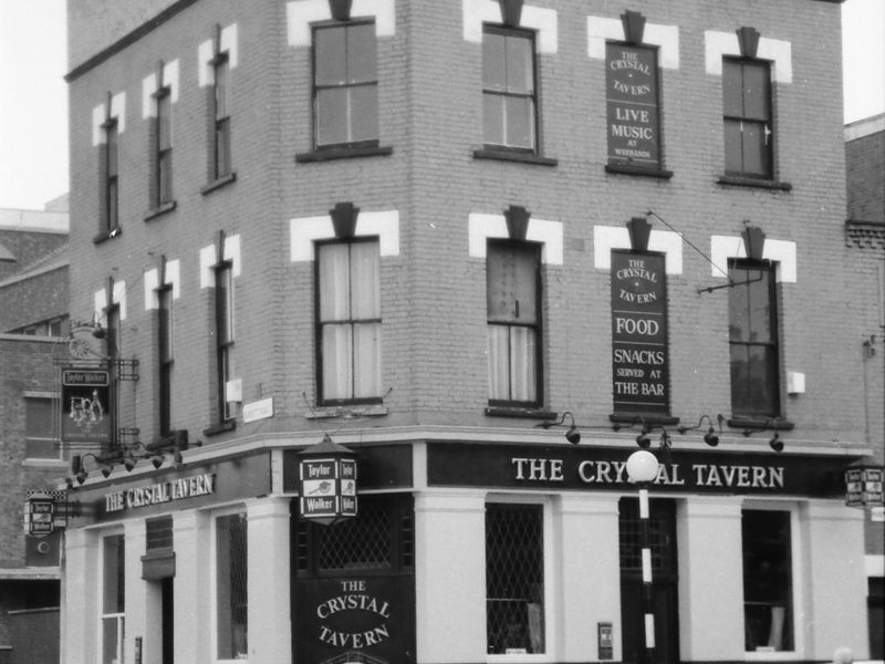 Crystal Tavern LondonE3 taken in 1986. (Pub, External, Key). Published on 28-03-2018