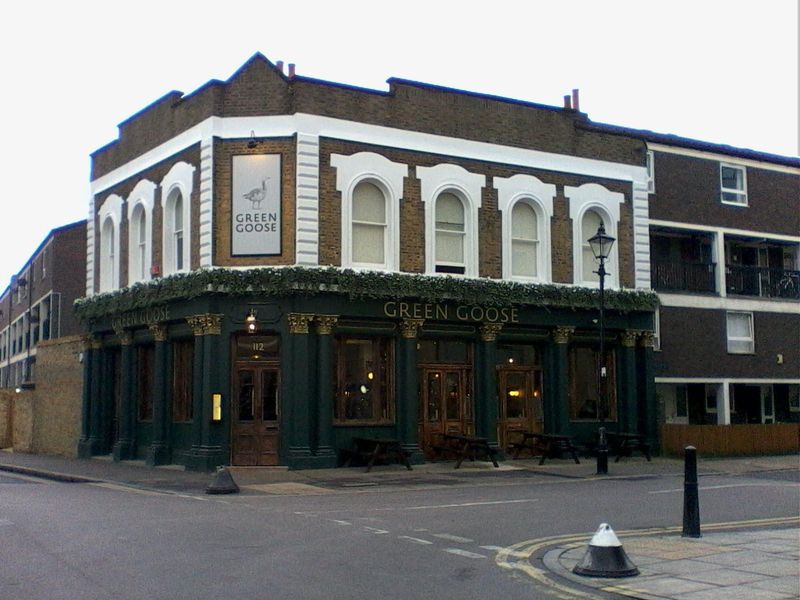 Green Goose London E3 taken 16 Dec 2016.. (Pub, External, Key). Published on 15-04-2019 