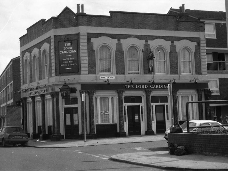 E3-Lord Cardigan taken 19-4-1987.. (Pub, External). Published on 28-03-2018