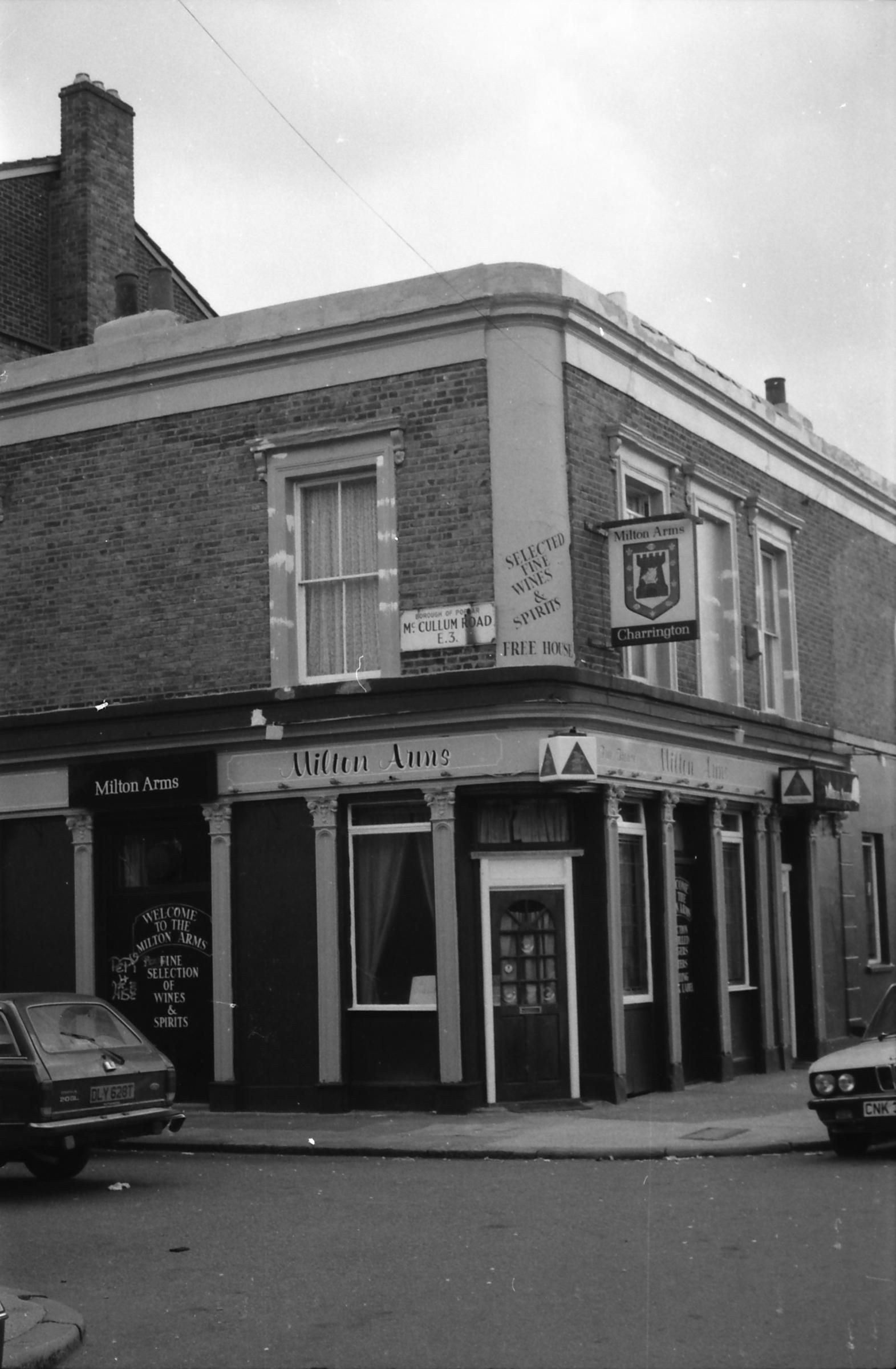 E3-Milton Arms taken 19-4-1987.. (Pub, External, Key). Published on 28-03-2018