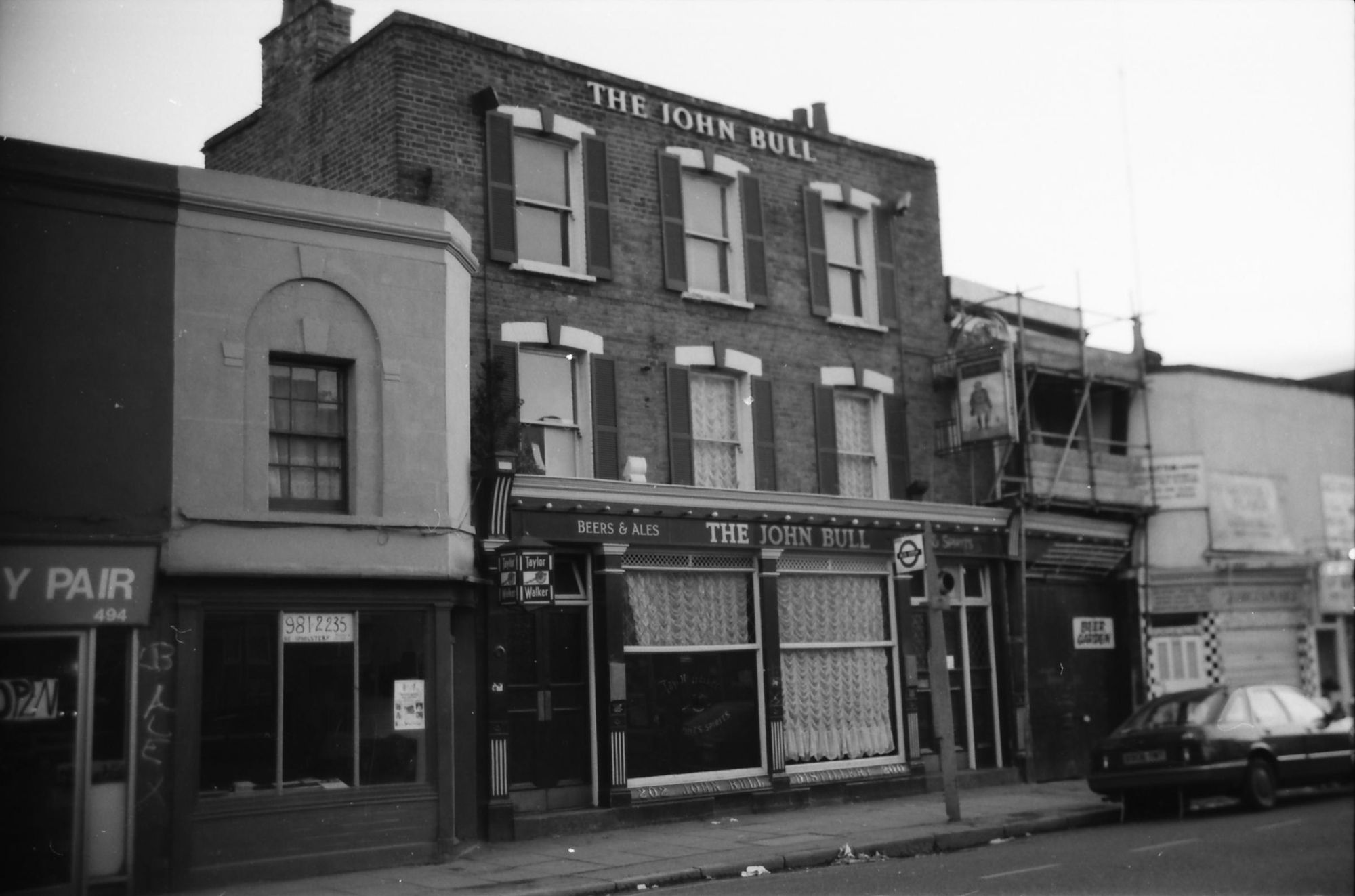 John Bull London E3 taken in 1986. (Pub, External, Key). Published on 28-03-2018