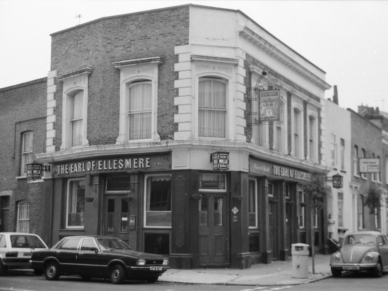 Earl O Ellesmere LondonE3 taken in 1986. (Pub, External, Key). Published on 28-03-2018