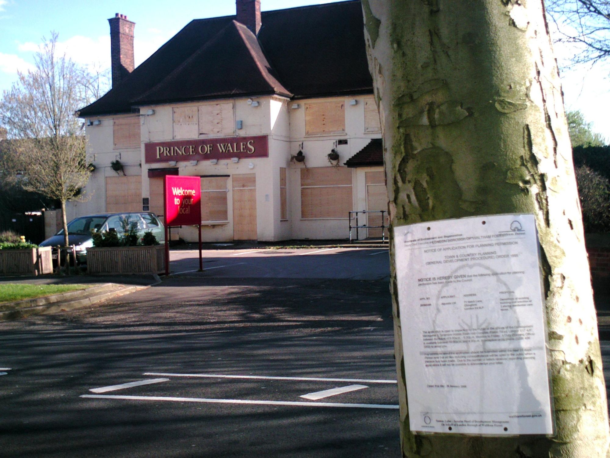 Prince of Wales London E4.. (Pub, External). Published on 03-11-2022