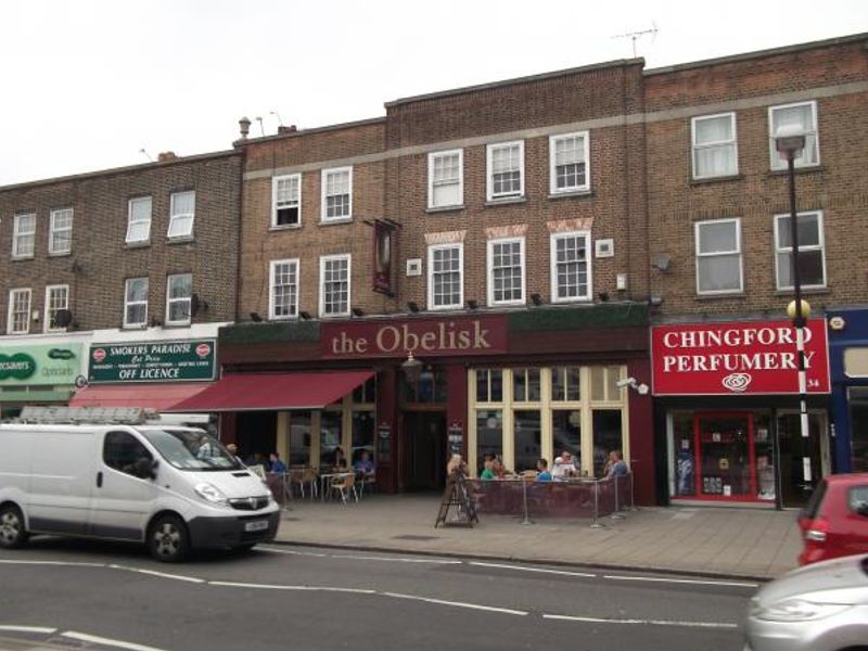 Obelisk London E4 taken July 2012. (Pub, External, Key). Published on 21-11-2013 