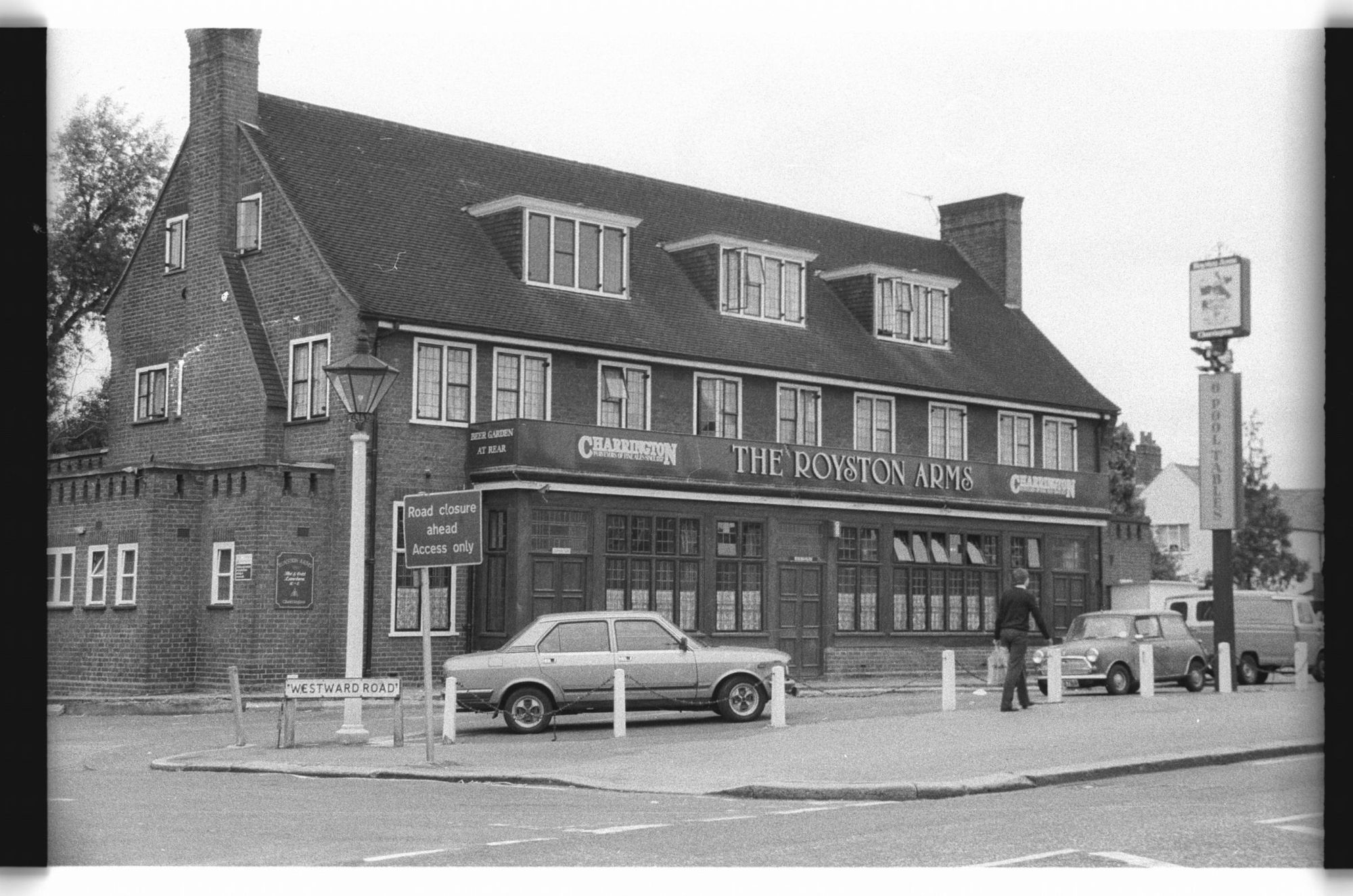 Royston Arms London E4 taken in 1986.. (Pub, External, Key). Published on 18-04-2018