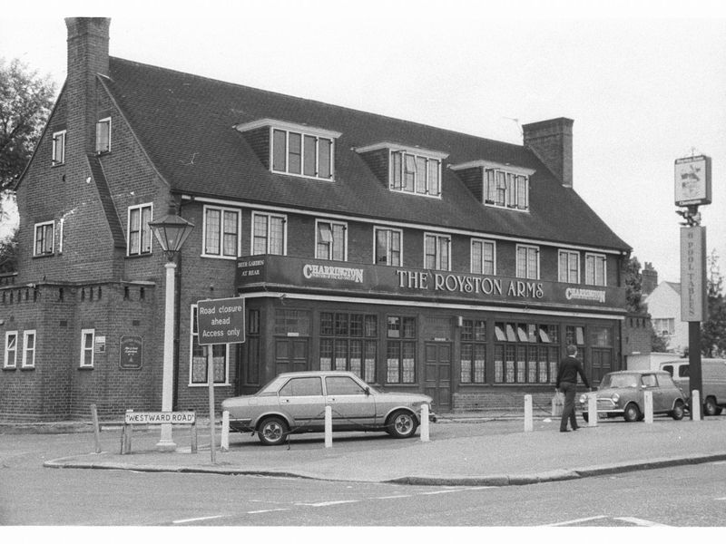 Royston Arms London E4 taken in 1986.. (Pub, External, Key). Published on 18-04-2018