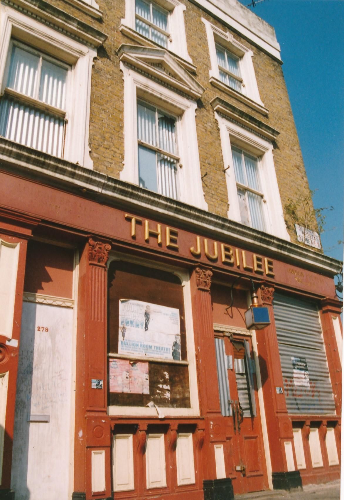 Jubilee Tavern London E5 taken in 2002.. (Pub, External). Published on 25-06-2020