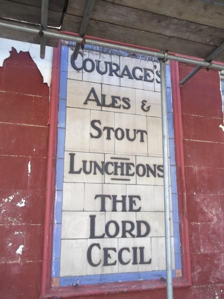 Lord Cecil London E5 taken April 2015. (Pub, External). Published on 02-05-2015