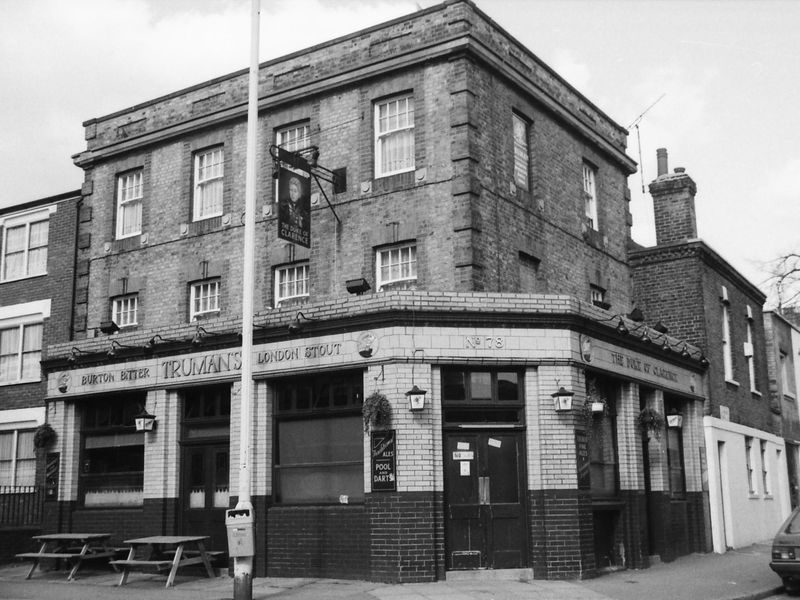 Duke of Clarence London E5 taken in 1989.. (Pub, External, Key). Published on 18-04-2018